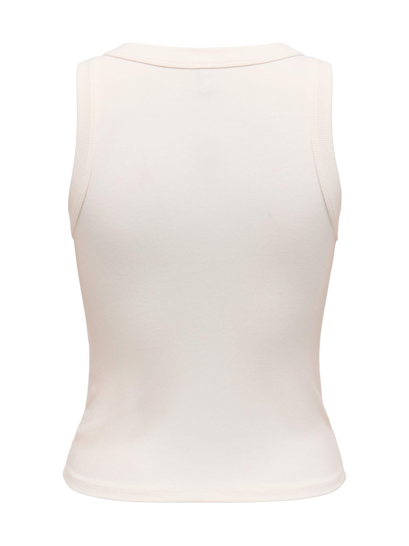 Top Only Arnhem Bianco smanicato 15356205 /Cloud Dancer ONLY 