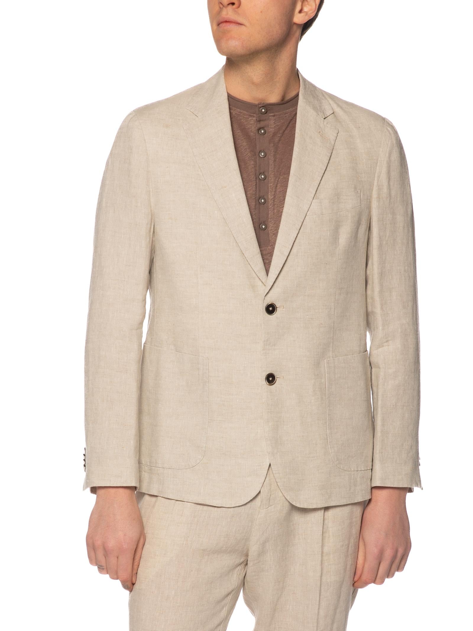 Giacca Seinse Beige in lino GAE1132 BEIGE SEINSE 