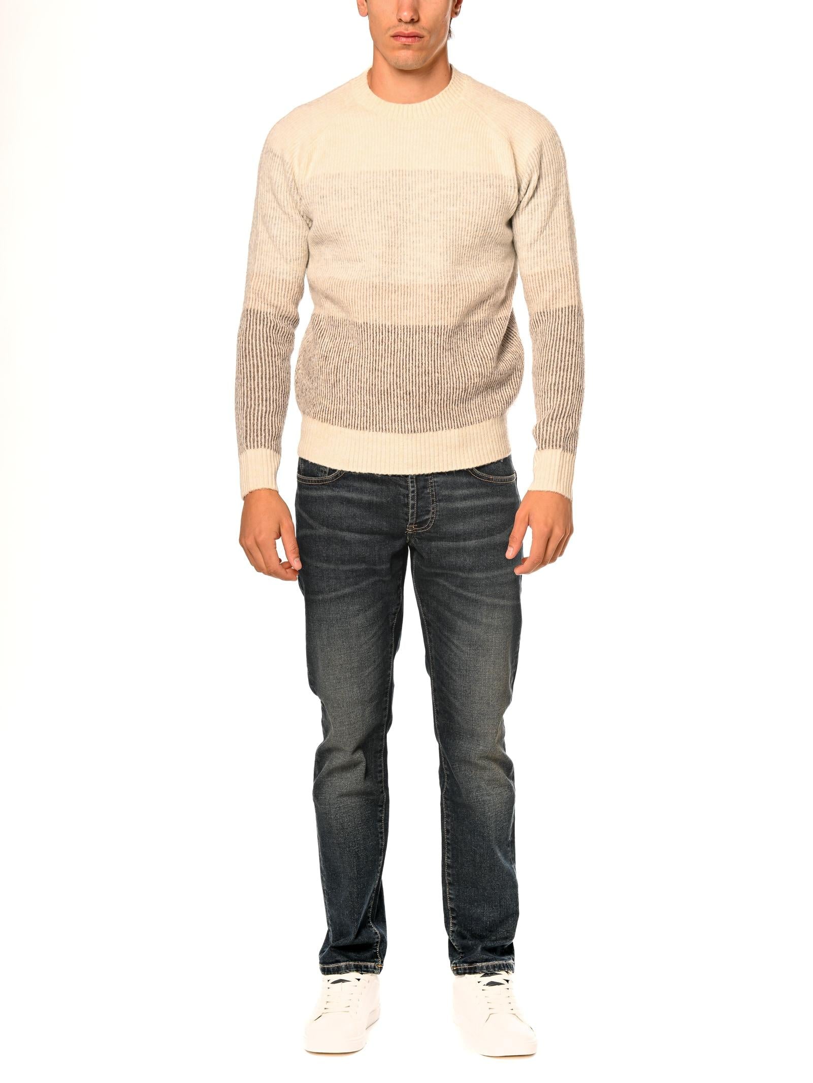 Maglia Seinse Panna a coste fantasia MI3045 PANNA SEINSE 