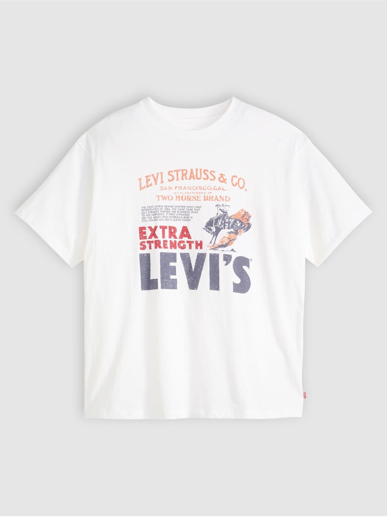 T-shirt Levi's® Vintage Grapich Bianco relaxed fit 8737302 25 LEVI'S® 