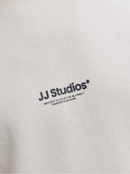 Felpa Jack & Jones Soho Beige girocollo 12278791 /Moonbeam JACK & JONES 