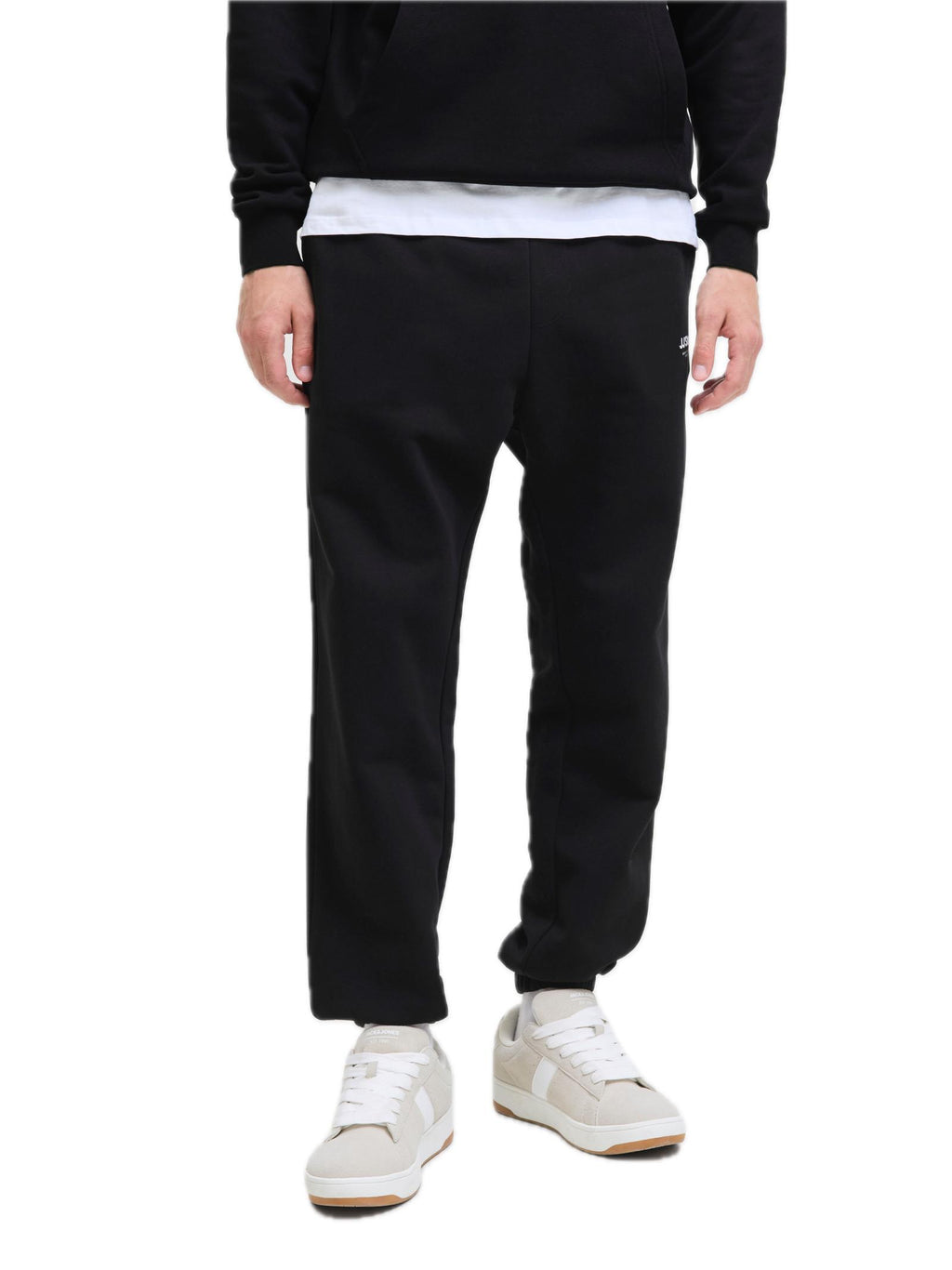 Pantalone Jack & Jones Soho Nero in felpa 12278943 /Black JACK & JONES 