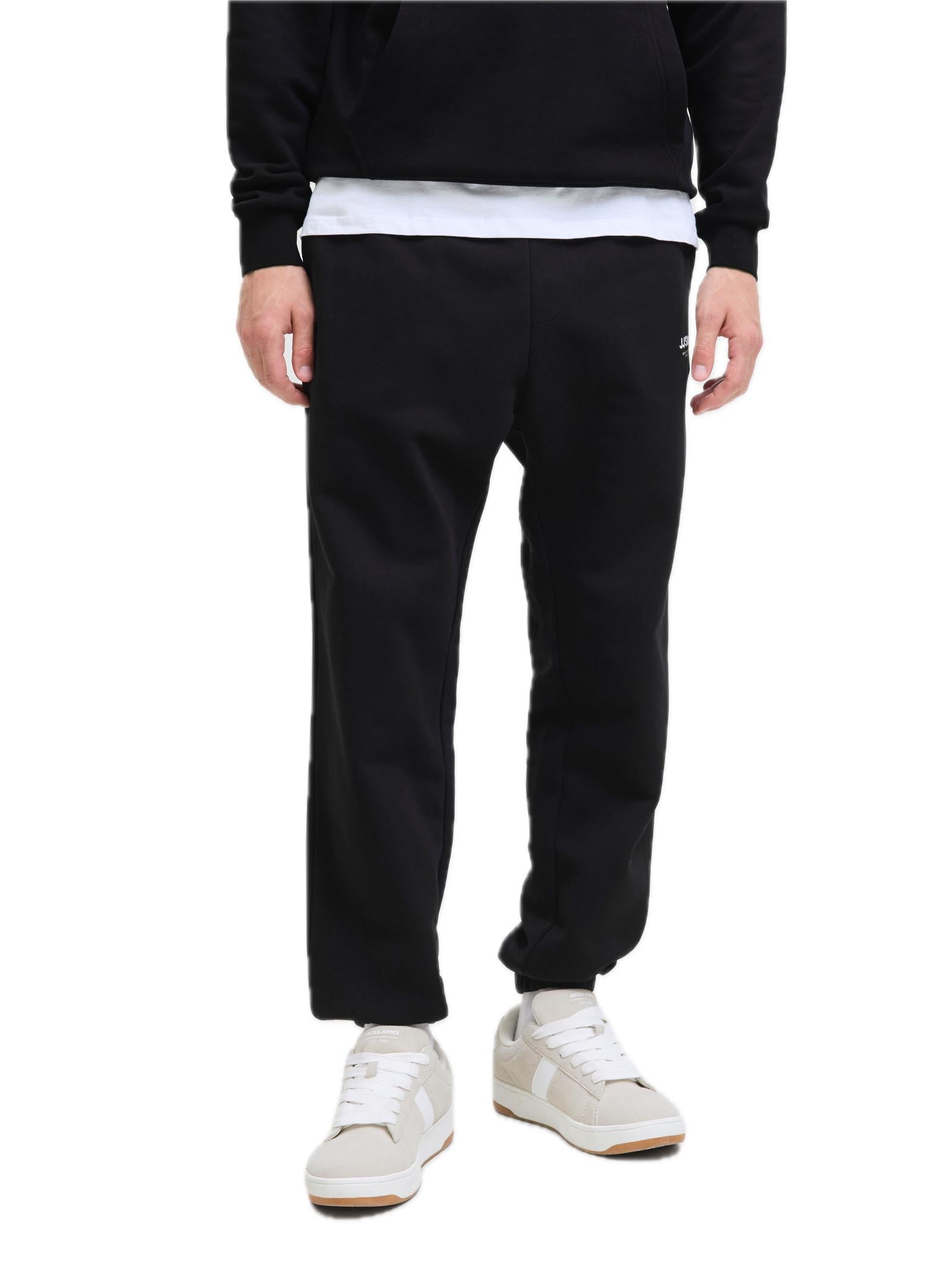 Pantalone Jack & Jones Soho Nero in felpa 12278943 /Black JACK & JONES 