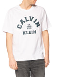 T-shirt Calvin Klein Jeans Bianco Graphic LV04RE810G YAA CALVIN KLEIN 