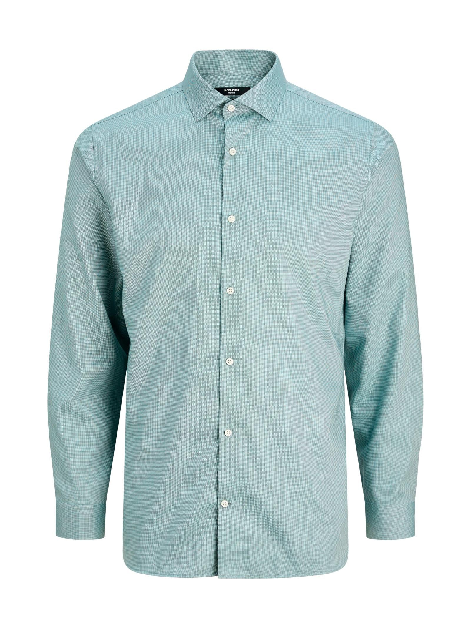 Camicia Jack & Jones Parker Acqua Marina fantasia 12227385 /Goblin Blue JACK & JONES 