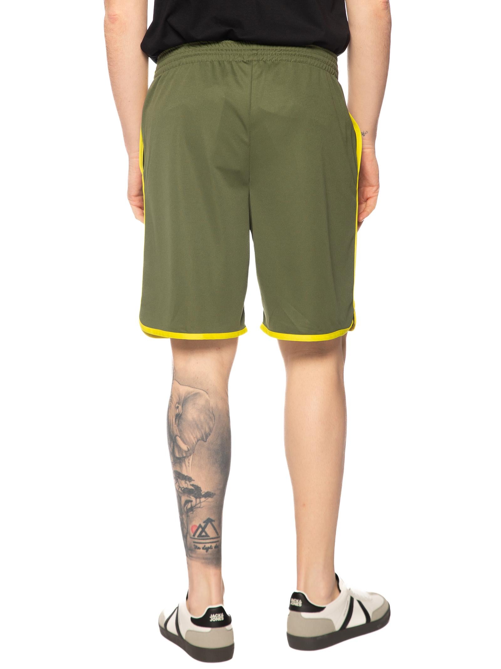Bermuda Errea Verde giallo con logo grande R33P0U A5210 ERREA 
