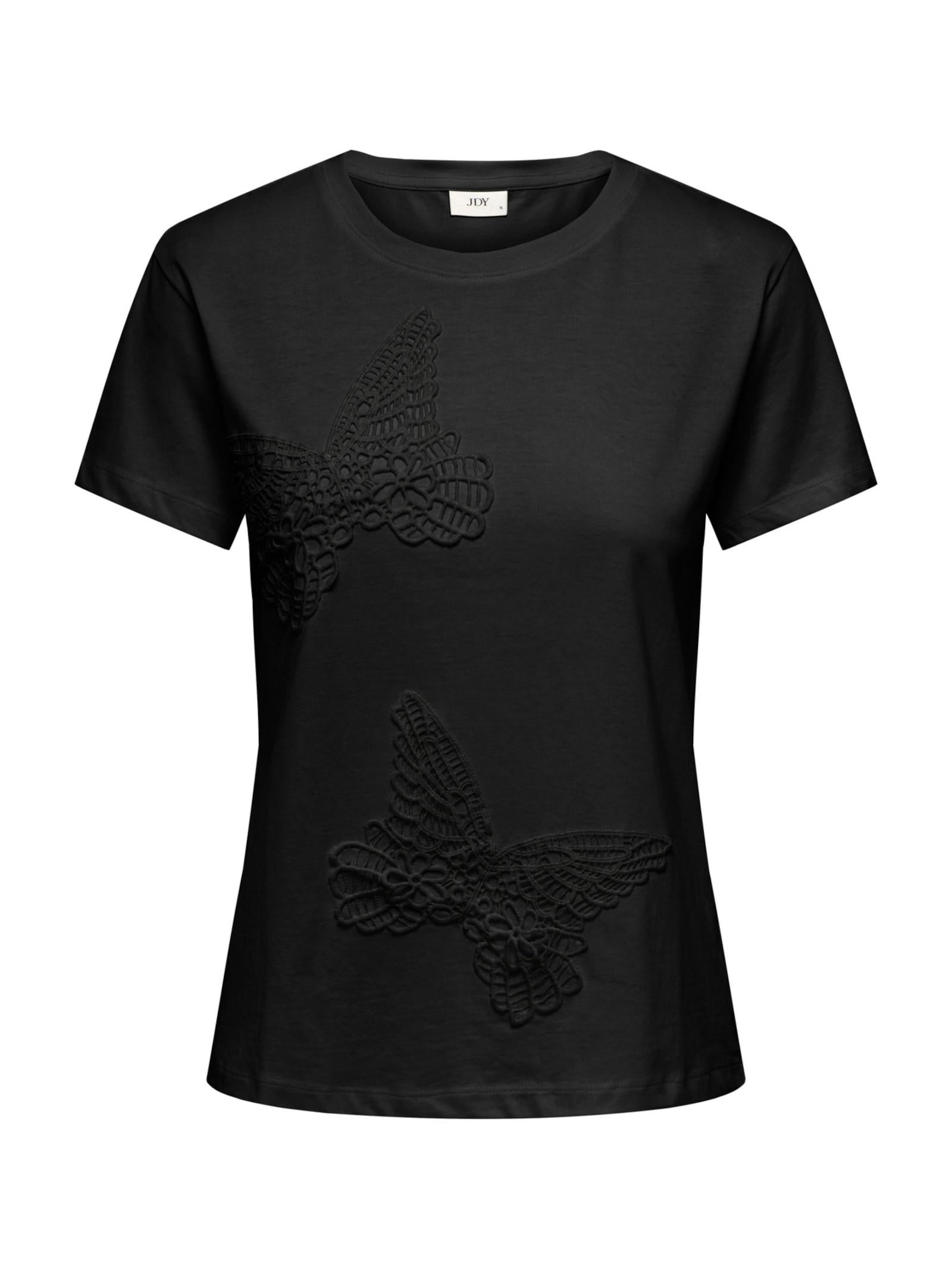 T-shirt JDY Nero Bena basic 15372292 /Black JDY 