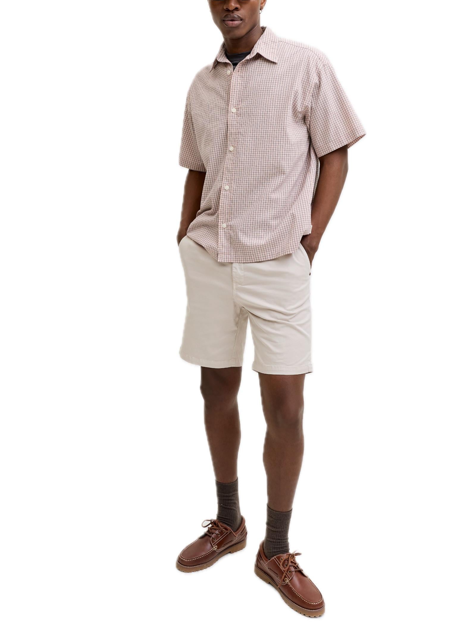 Bermuda Jack & Jones Beige Stace chino regular fit 12293005 /Pumice Stone JACK & JONES 