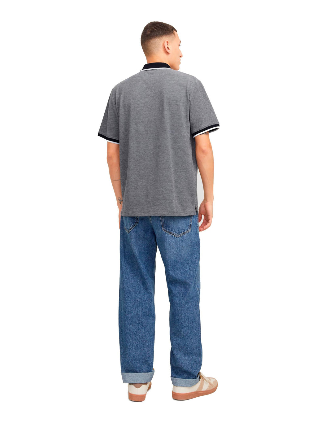 Polo Jack & Jones Alves Blu 12274681 /Maritime Blue JACK & JONES 