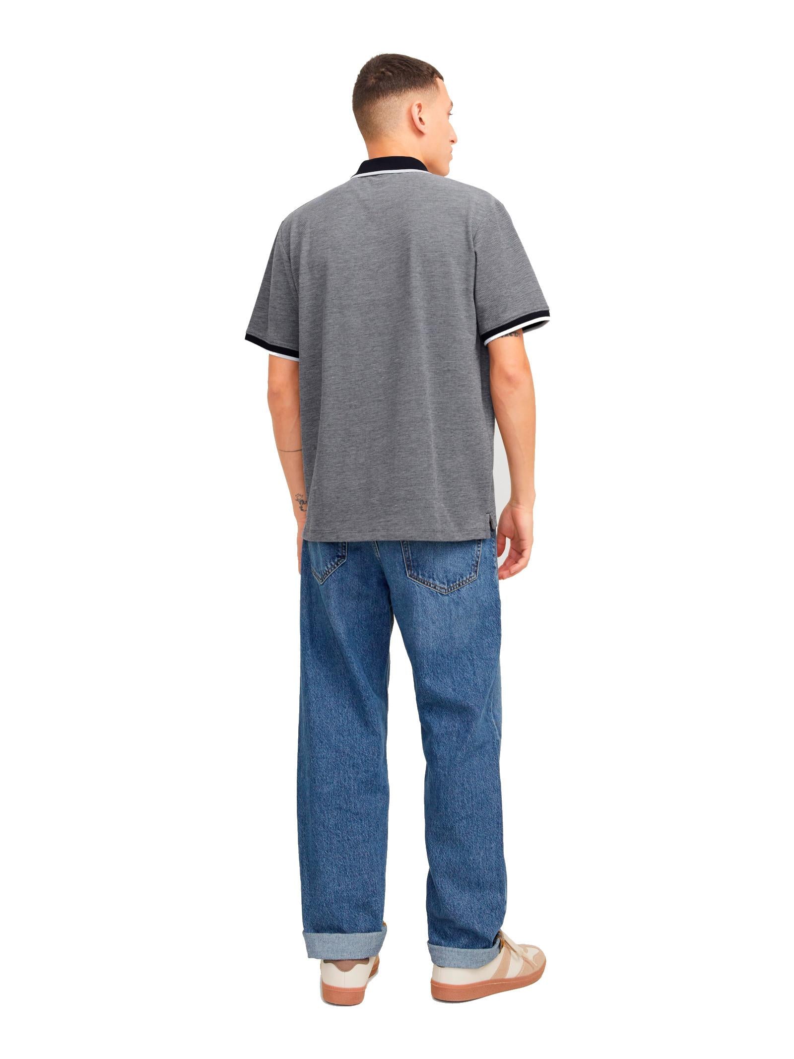 Polo Jack & Jones Alves Blu 12274681 /Maritime Blue JACK & JONES 
