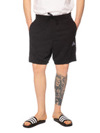 Bermuda Adidas Nero in felpa JE6414 NERO ADIDAS 