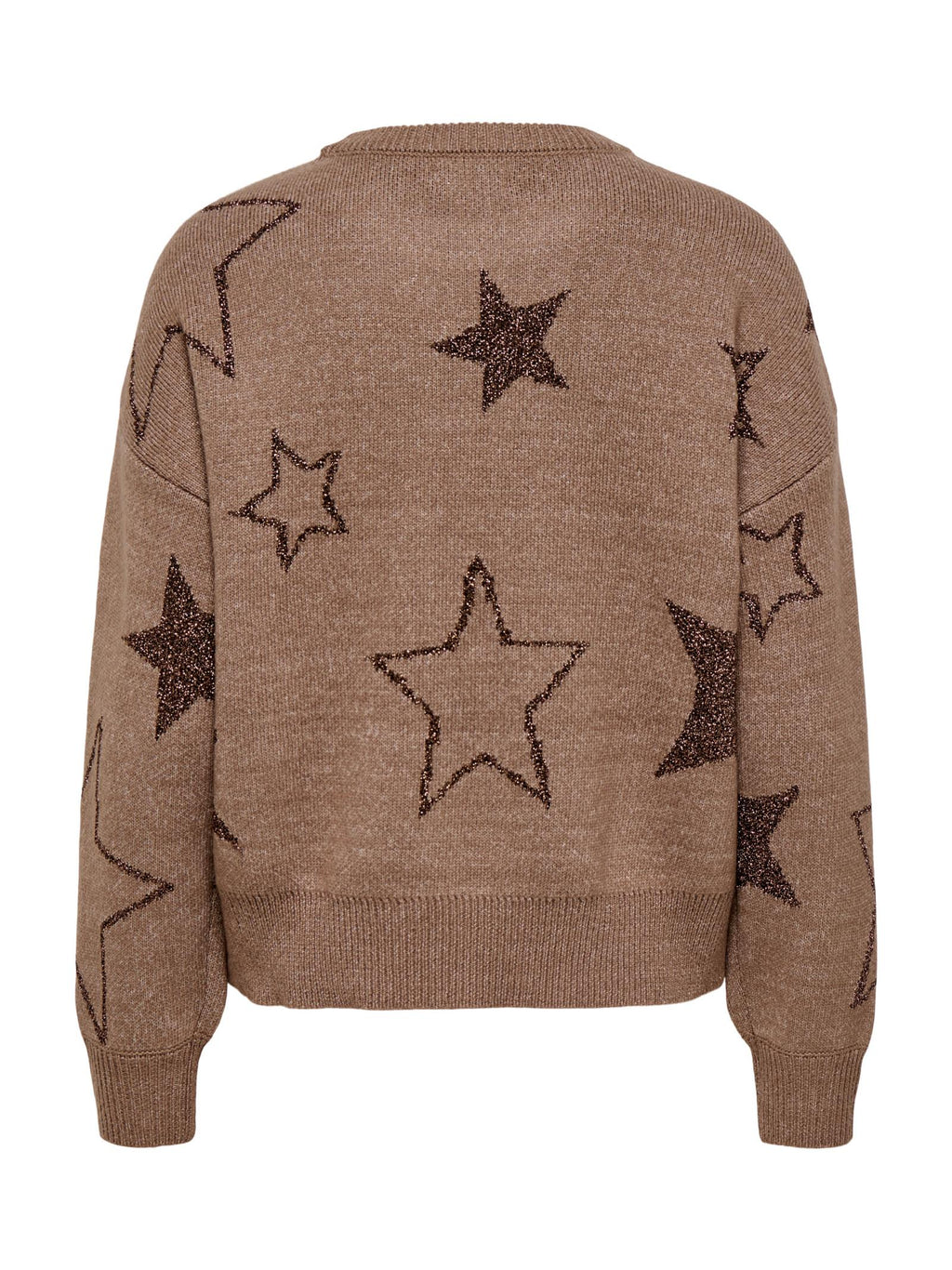 Maglia Only Rosie Nocciola glitter 15328250 /Cocoa Créme ONLY 