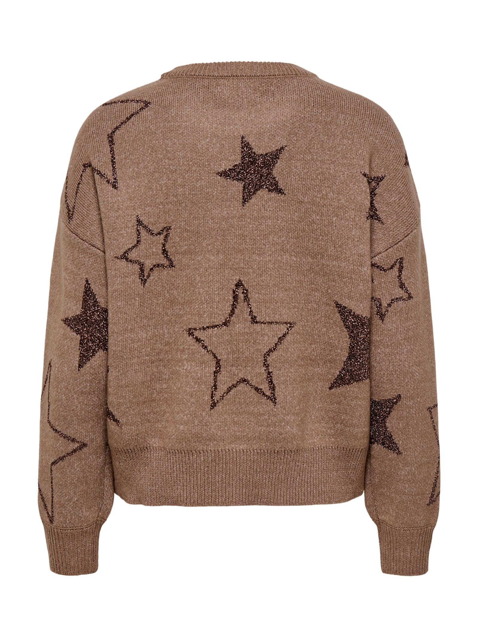 Maglia Only Rosie Nocciola glitter 15328250 /Cocoa Créme ONLY 