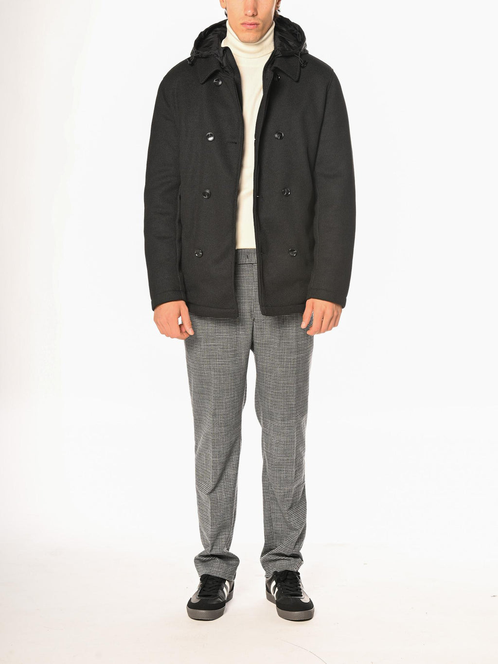 Giubbotto Seinse Nero doppio petto GBI1090 NERO SEINSE 