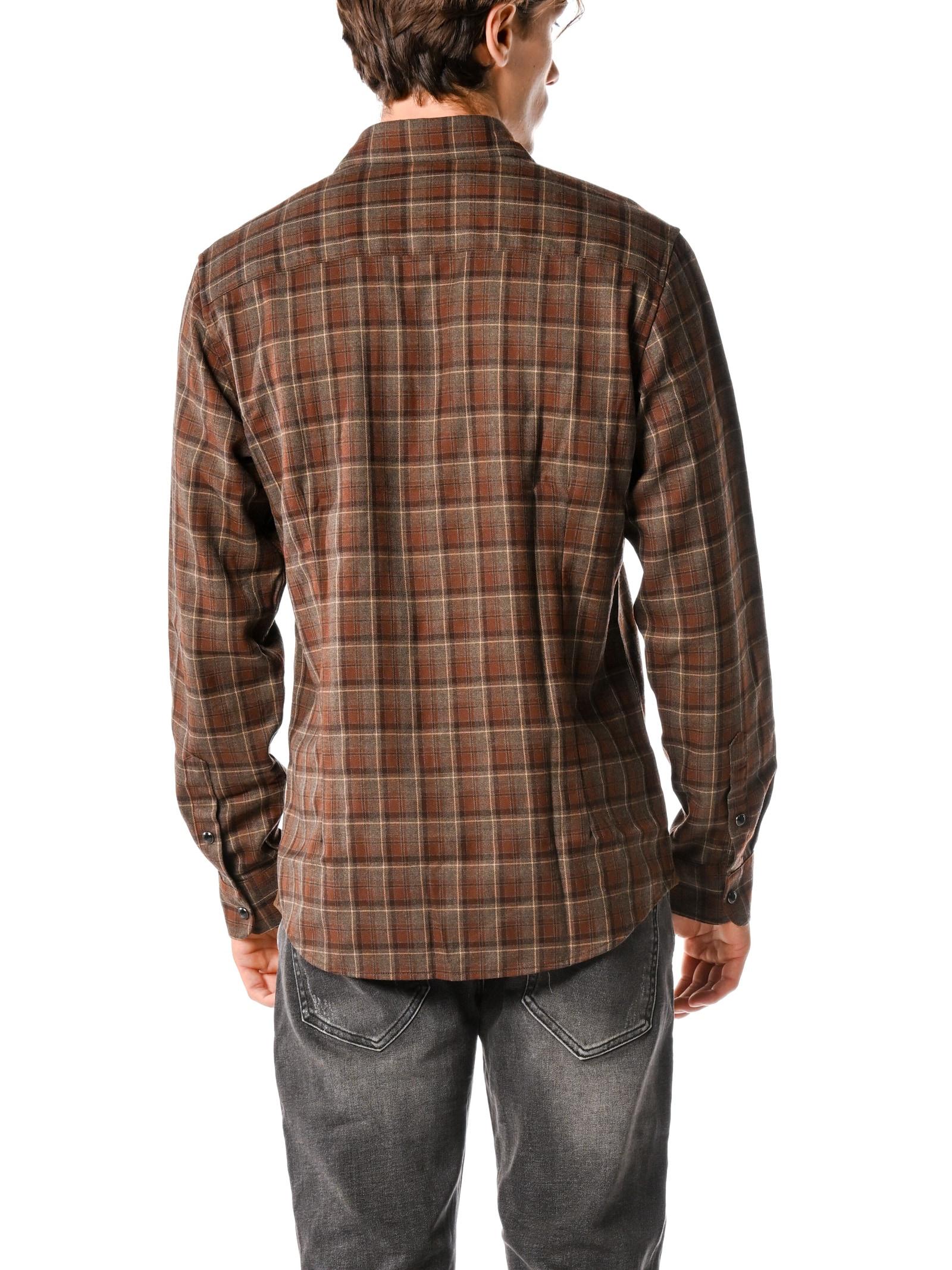 Camicia Gianni Lupo Marrone a quadri GL124D MARRONE GIANNI LUPO 