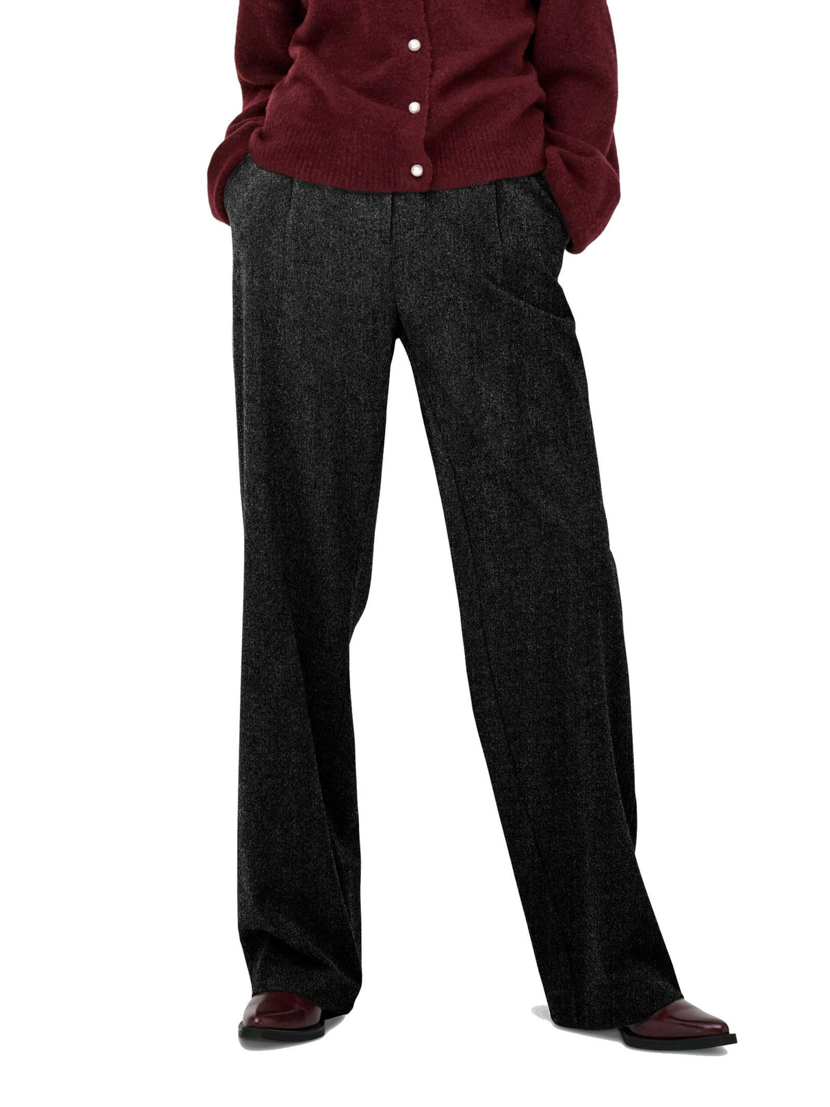 Pantalone Only Deluxe Nero Straight fit 15360371 /Black ONLY 