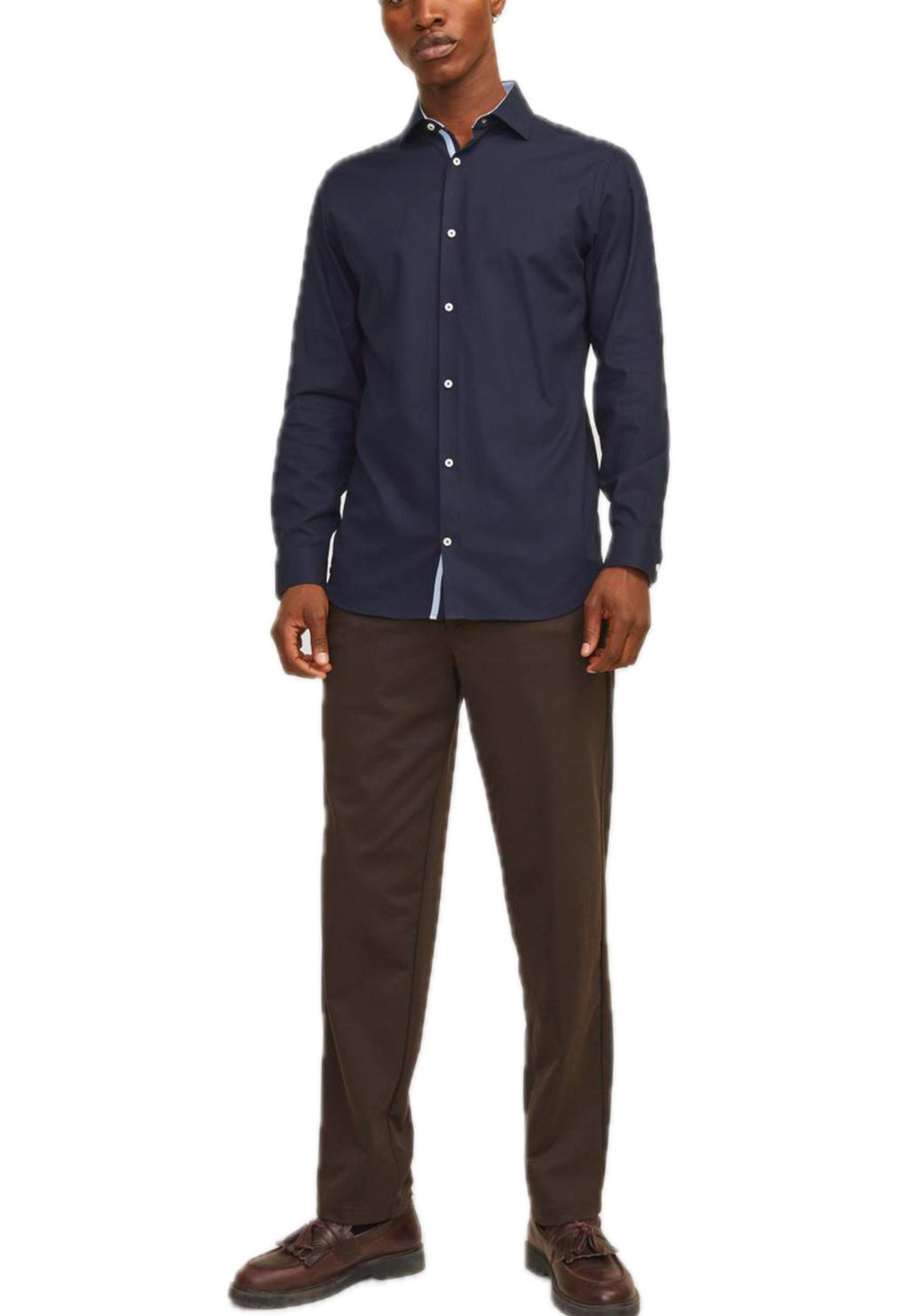 Camicia Jack & Jones Parker Blu slim fit