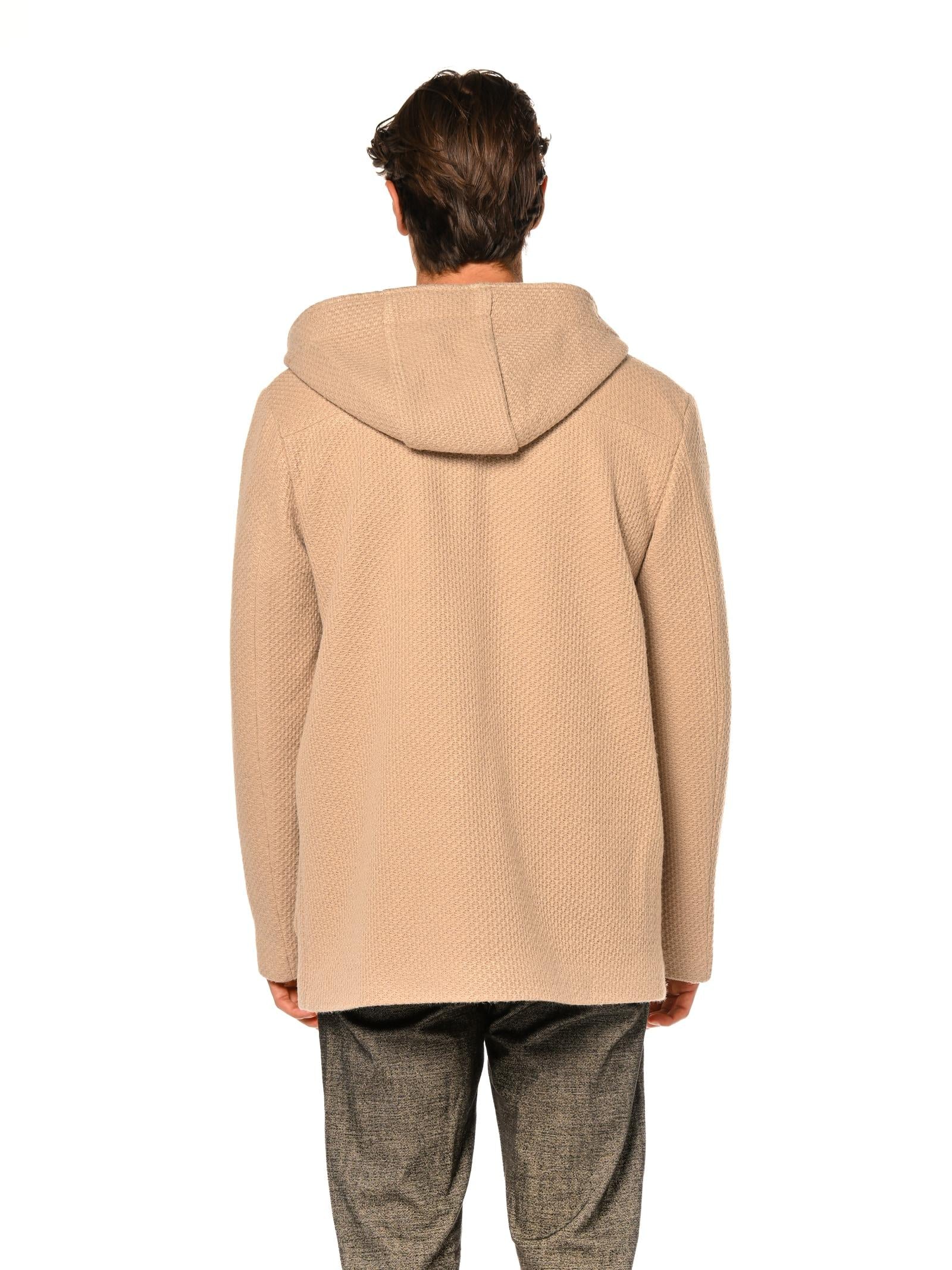 Cappotto Gianni Lupo Beige con cappuccio GN21795 BEIGE GIANNI LUPO 