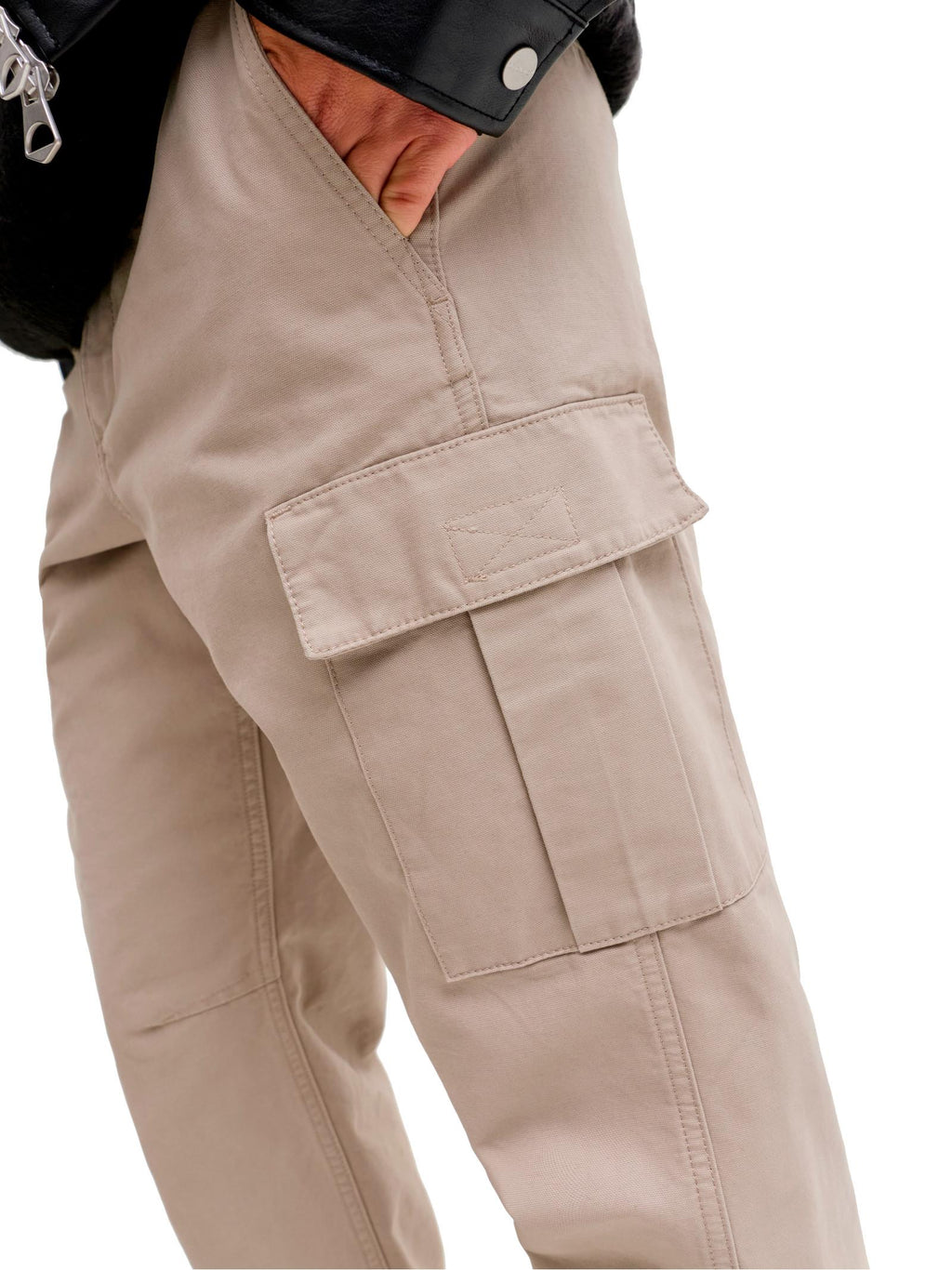 Pantalone Jack & Jones Kane Beige Cargo 12258150 /Crockery JACK & JONES 