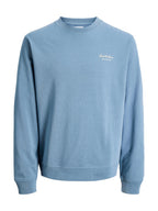 Felpa Jack & Jones Archive Petrolio girocollo 12287995 /Blue Mirage JACK & JONES 