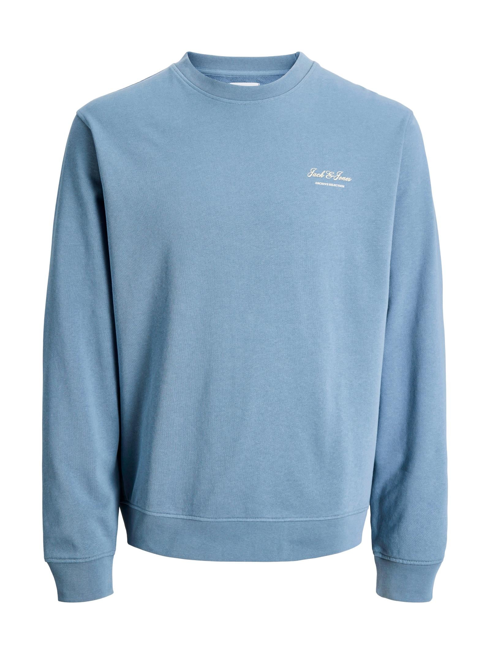Felpa Jack & Jones Archive Petrolio girocollo 12287995 /Blue Mirage JACK & JONES 