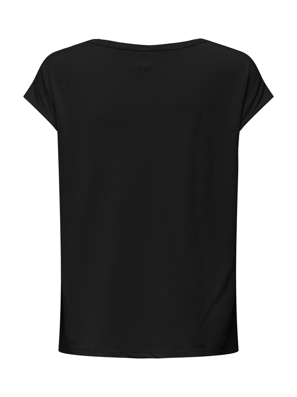 T-shirt Only Nero Free scollo a V 15343281 /Black ONLY 