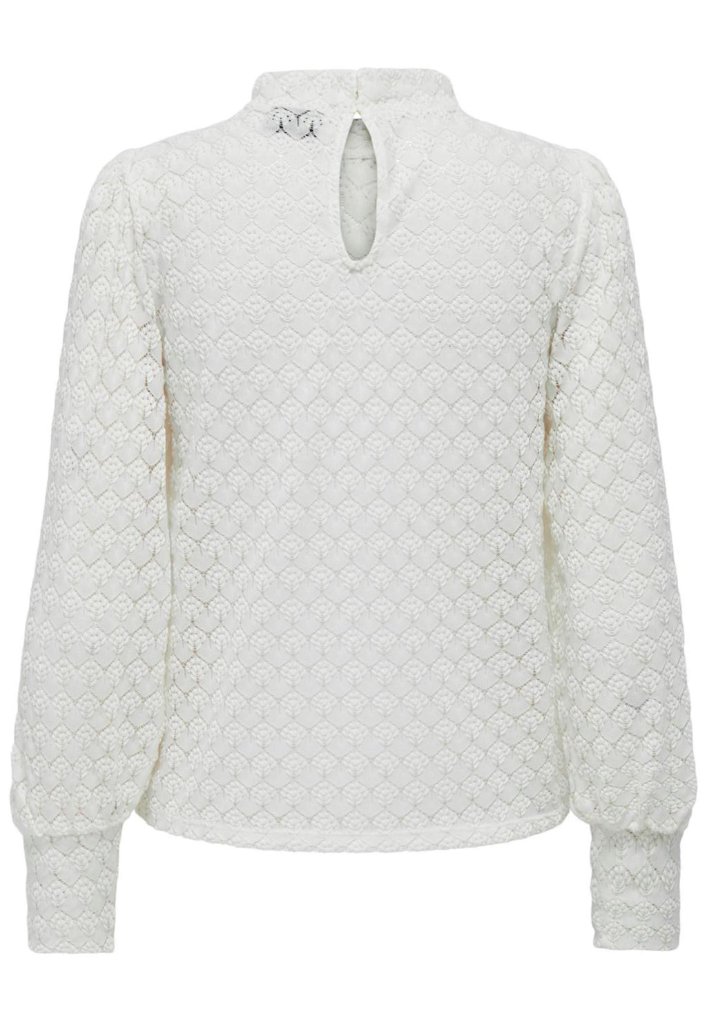 Blusa Jacqueline De Yong Bianco girocollo