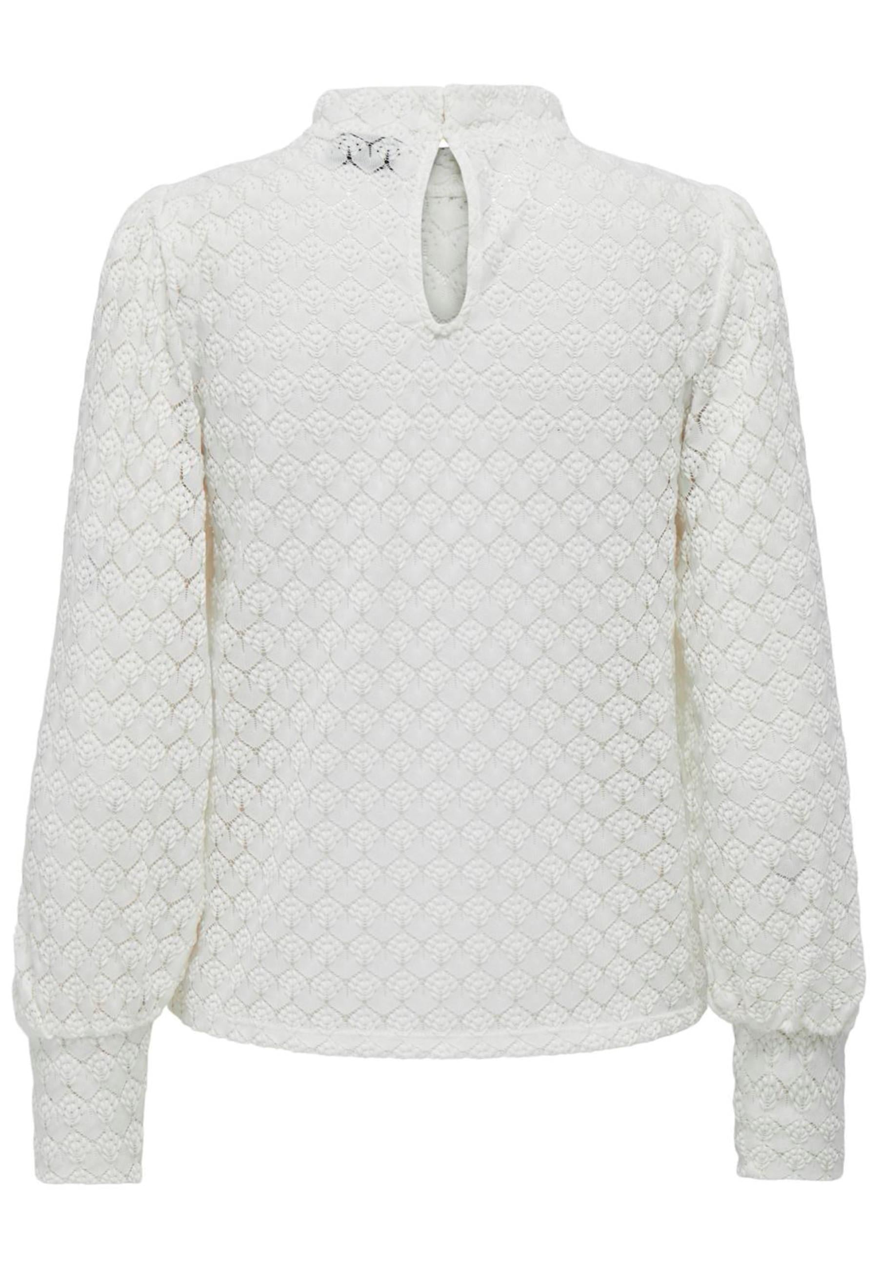 Blusa Jacqueline De Yong Bianco girocollo