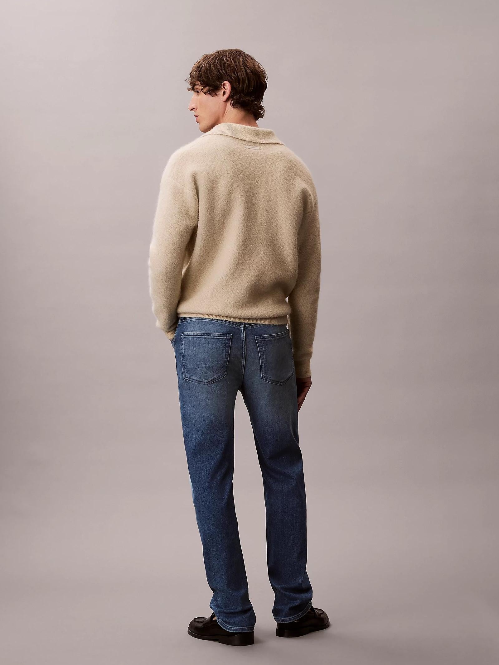 Jeans Calvin Klein Blue Denim Straight LV04RE782G 59N CALVIN KLEIN 