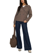 Trench Only Hannah Marrone corto 15371053 /Chocolate Martini ONLY 