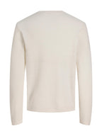 Maglia Jack & Jones Devin Bianco a girocollo 12288420 /Cloud Dancer JACK & JONES 