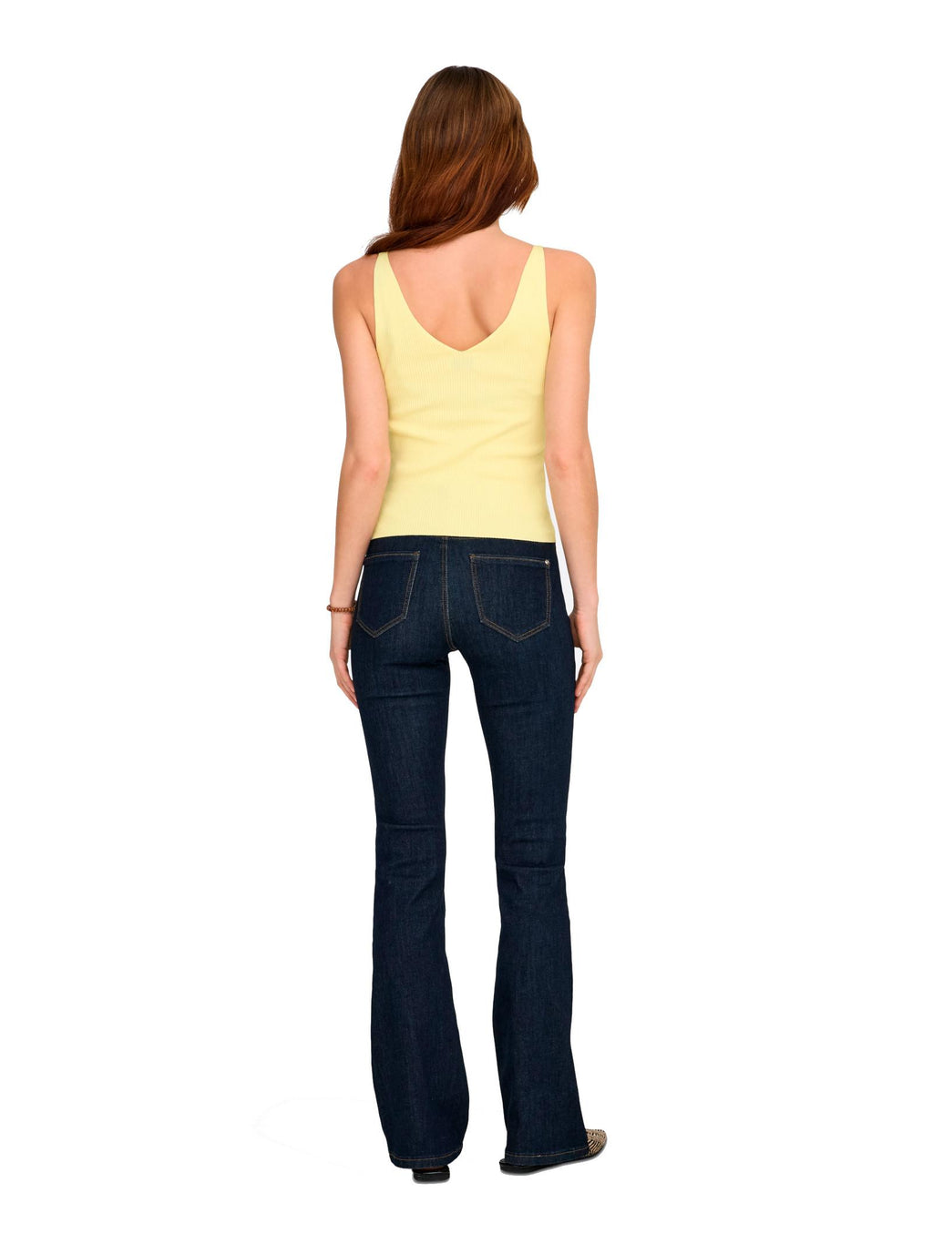 Top JDY Giallo Anna 15180497 /Pastel Yellow JDY 