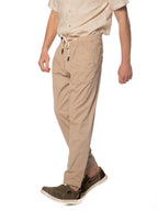 Pantalaccio Block Eleven Beige con coulisse 05BL2615 BEIGE BLOCK ELEVEN 
