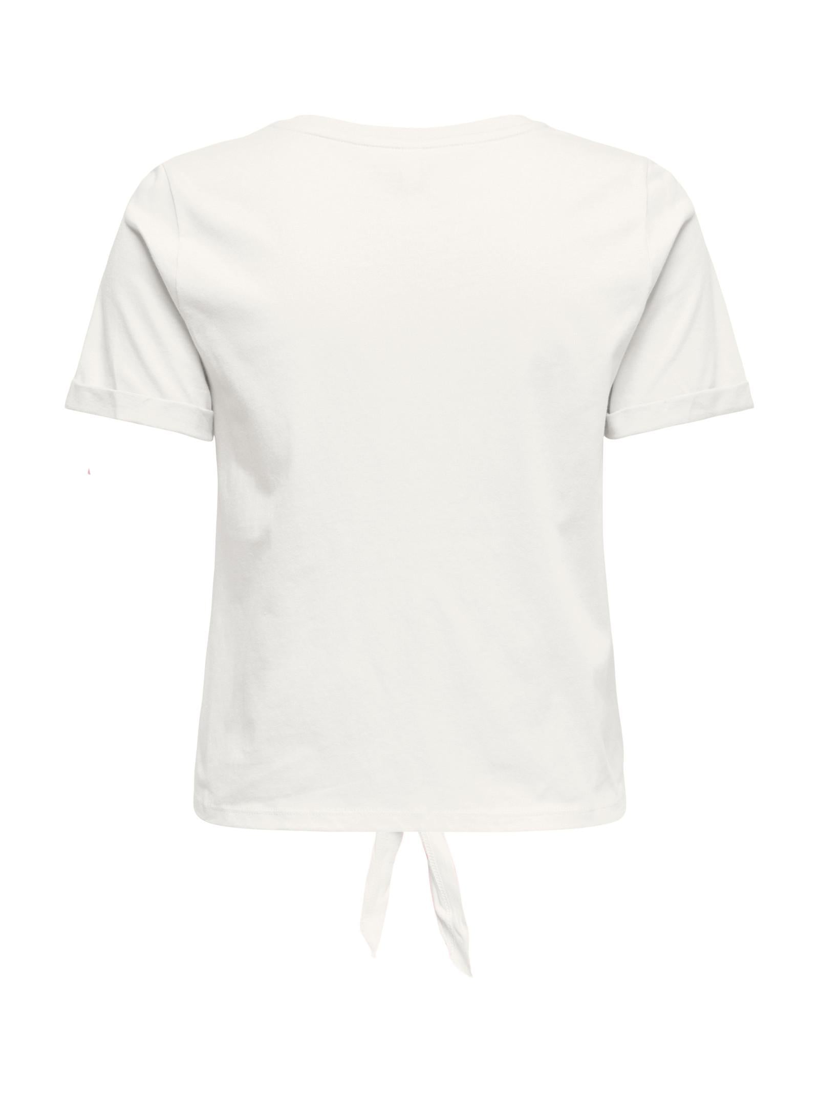 T-shirt Only Dora Bianco  fenicottero 15346678 /Cloud Dancer ONLY 