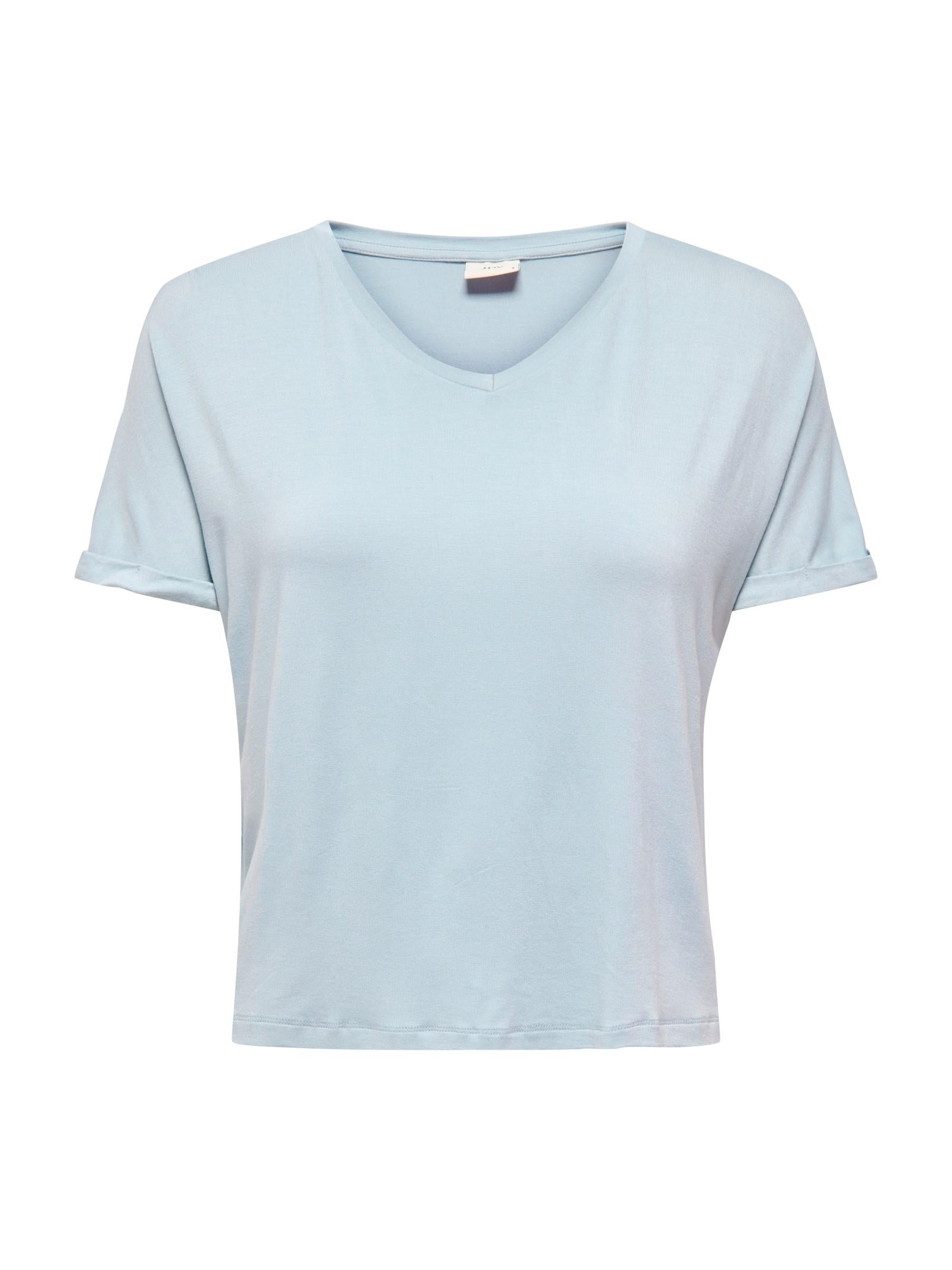 T-shirt JDY Sissy Celeste con scollo a V 15364526 /Cashmere Blue JDY 