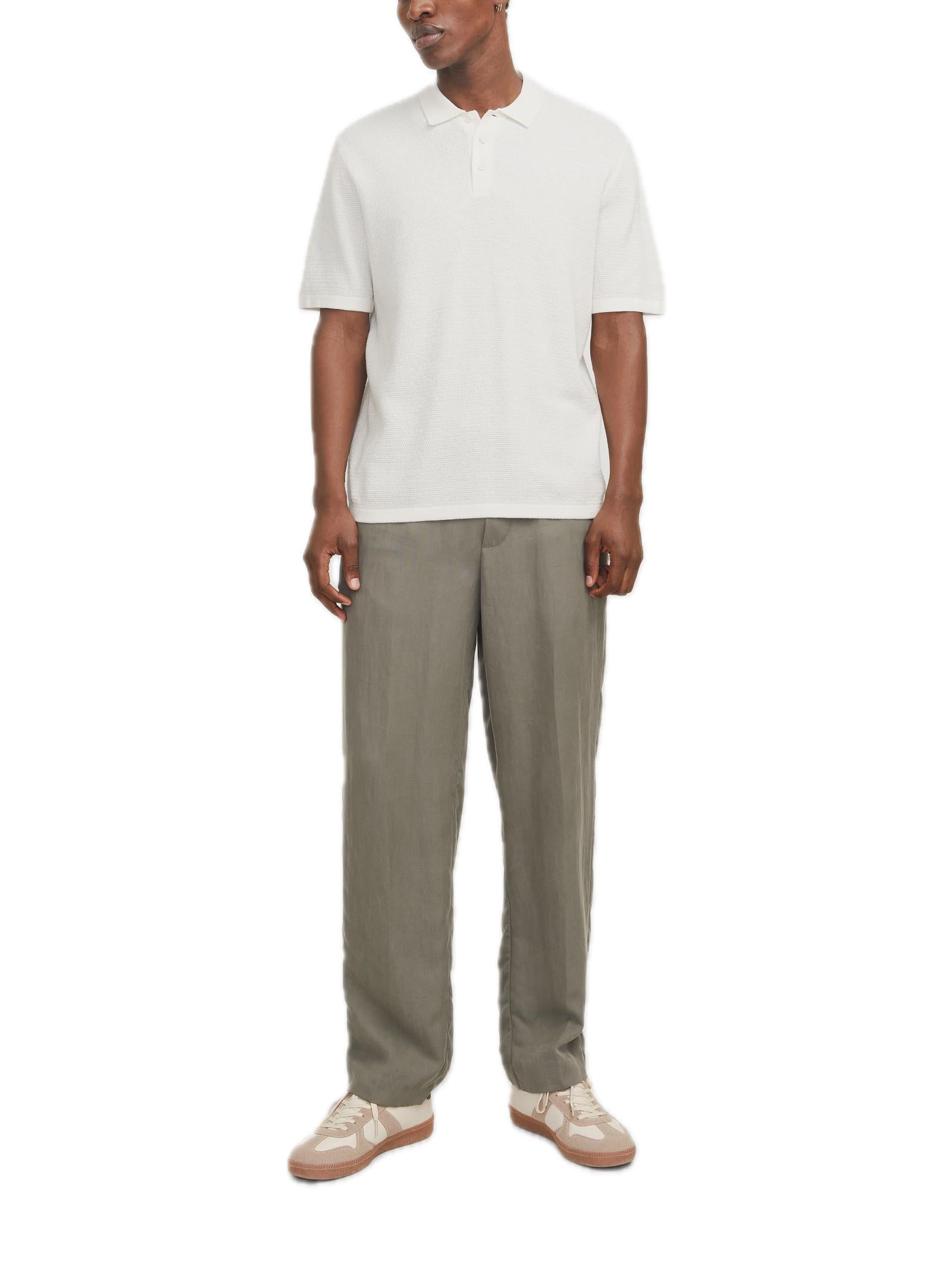 Polo Jack & Jones George Bianco a manica corta 12268281 /Cloud Dancer JACK & JONES 