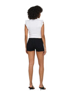 T-shirt Only Bianco Mathilda pizzo 15308890 /Cloud Dancer ONLY 