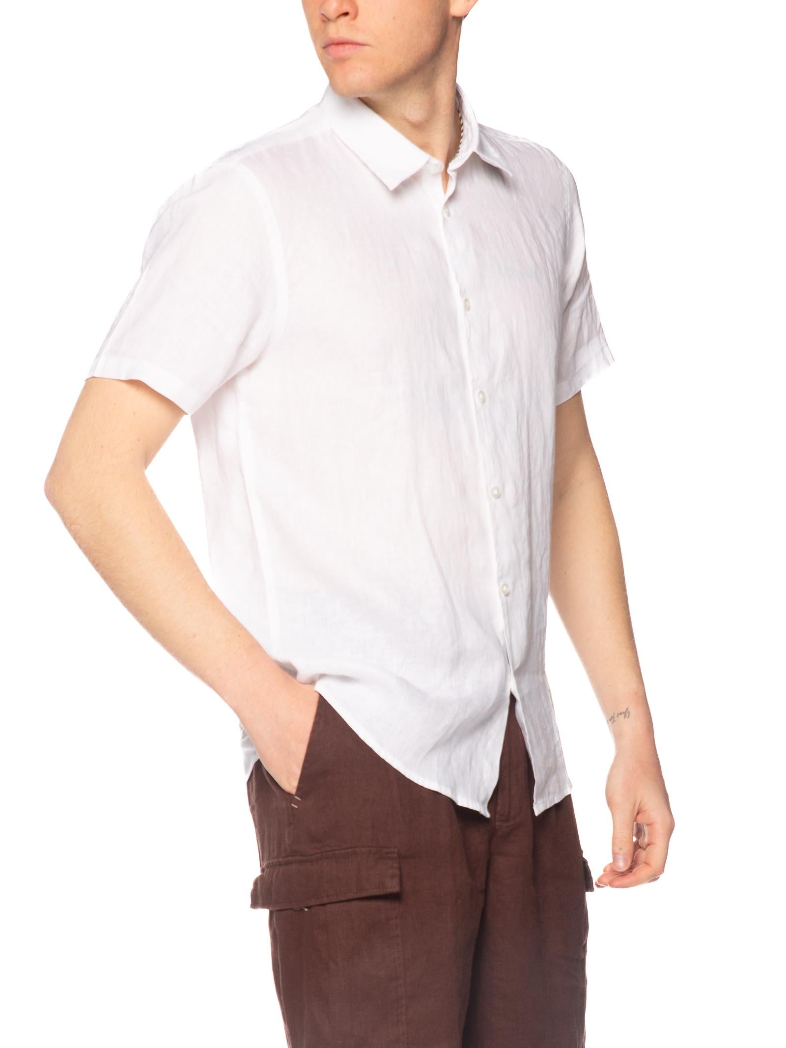 Camicia Seinse Bianco in lino CE1083 BIANCO SEINSE 