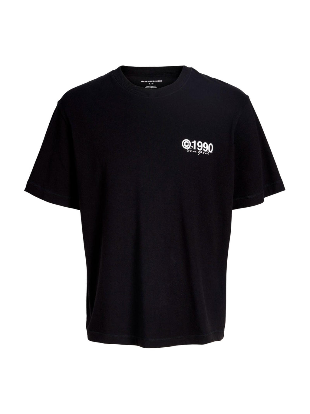 T-shirt Jack & Jones Nero Mineral cropped 12292951 /Black JACK & JONES 