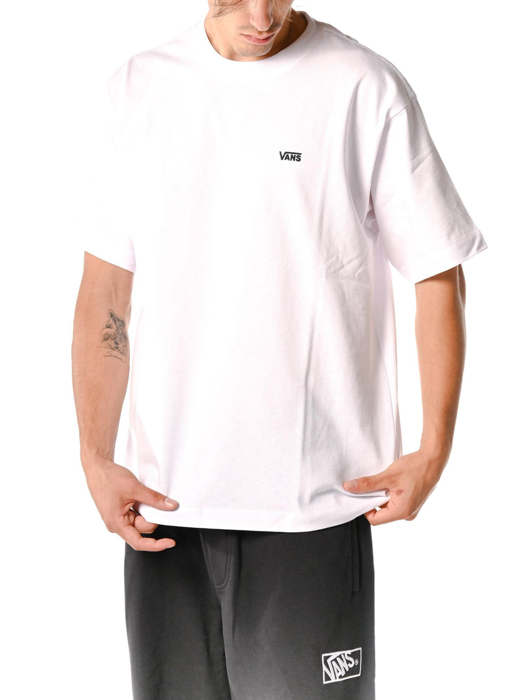 T-shirt Vans Bianco logo Loose P1P White VANS 