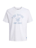 T-shirt Jack & Jones Bianco Luke 12293026 /Bright White JACK & JONES 