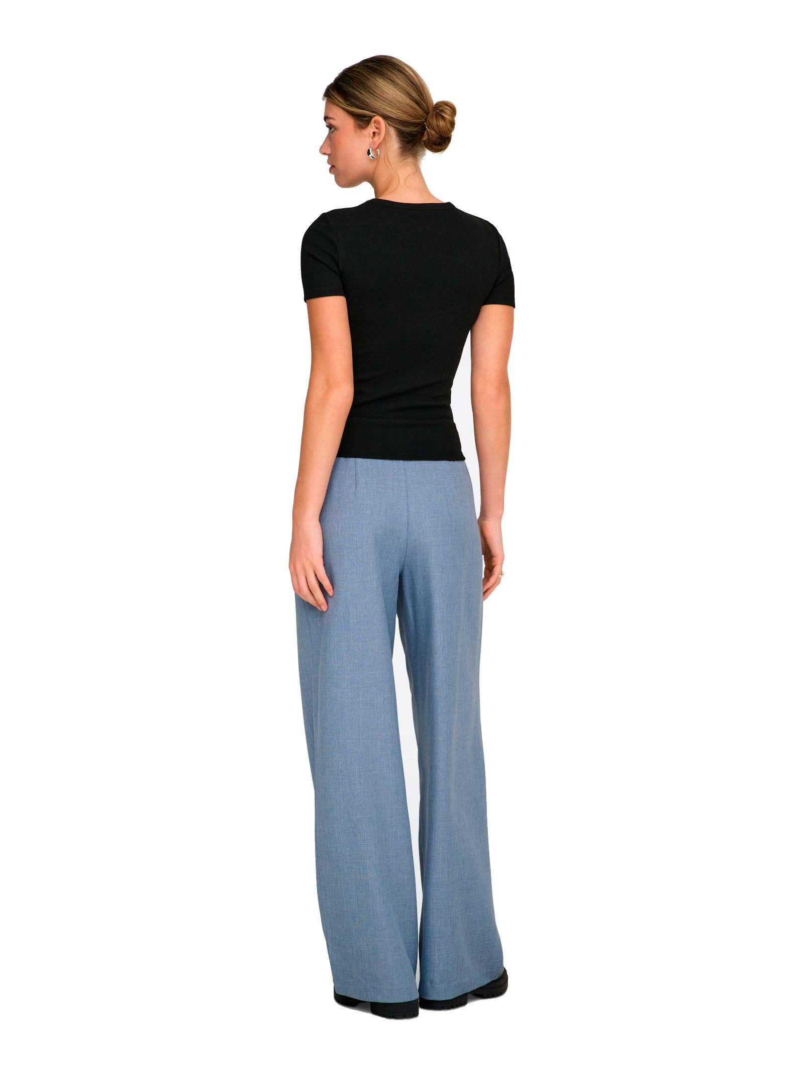 Pantalone Only Linda Blu indigo Straight fit 15336761 /Vintage Indigo ONLY 