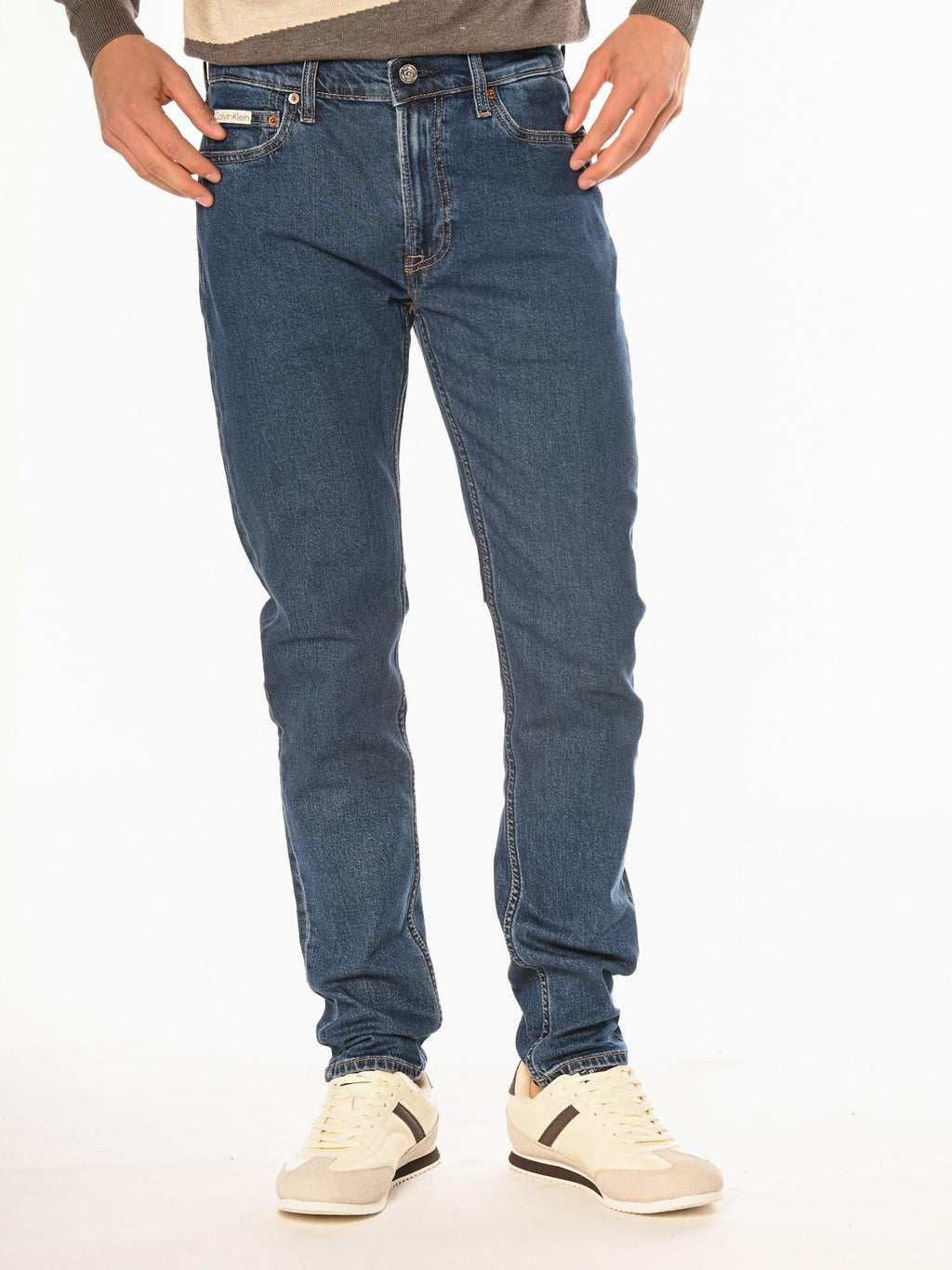 Jeans Calvin Klein Slim Taper Medium Blue Denim LV04RD941G ECK CALVIN KLEIN 