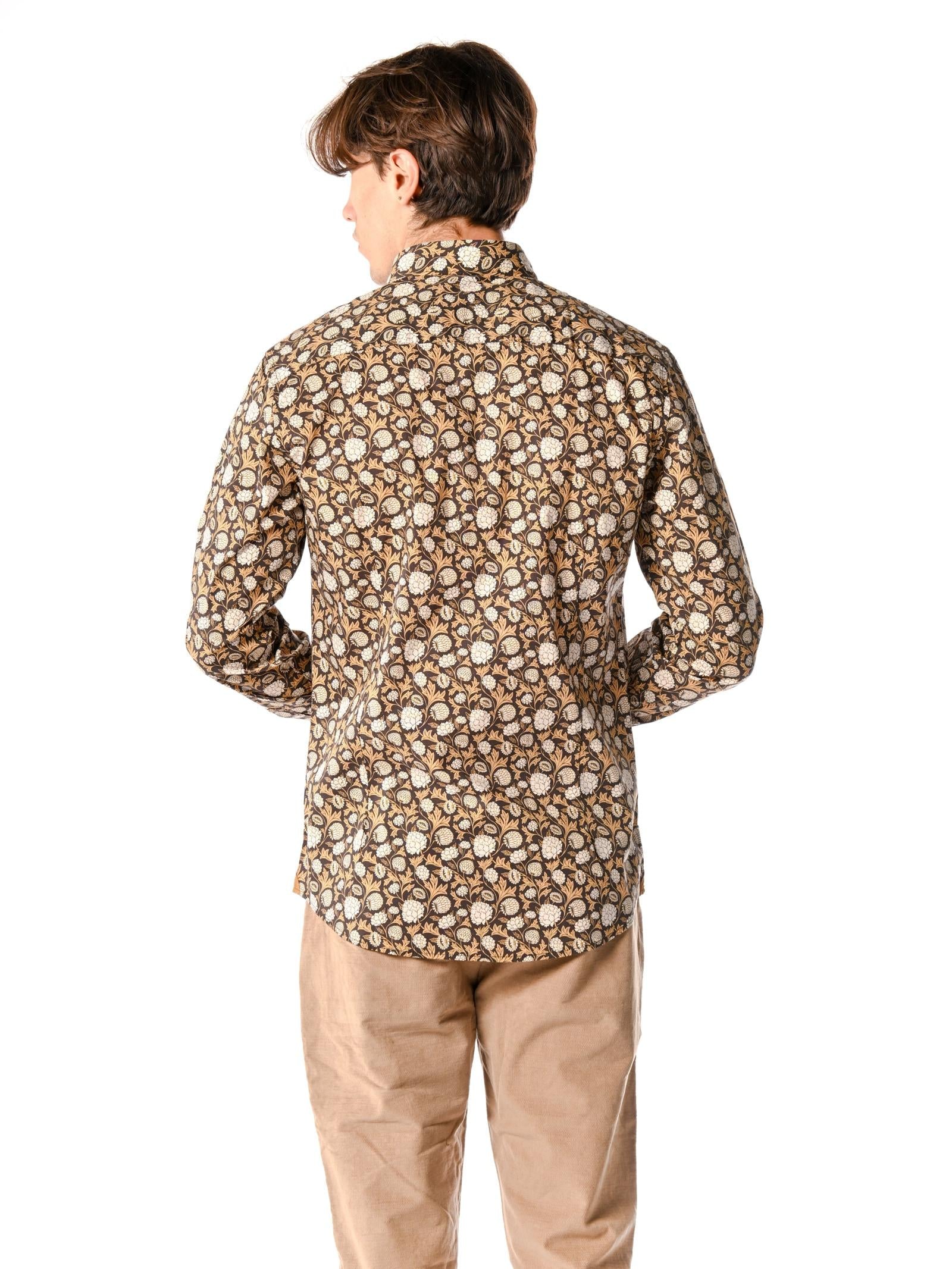 Camicia Gianni Lupo Nero con fantasia GL7822S NERO GIANNI LUPO 