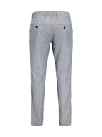 Chino Jack & Jones Summer Celeste in Lino 12248604 /Faded Denim JACK & JONES 