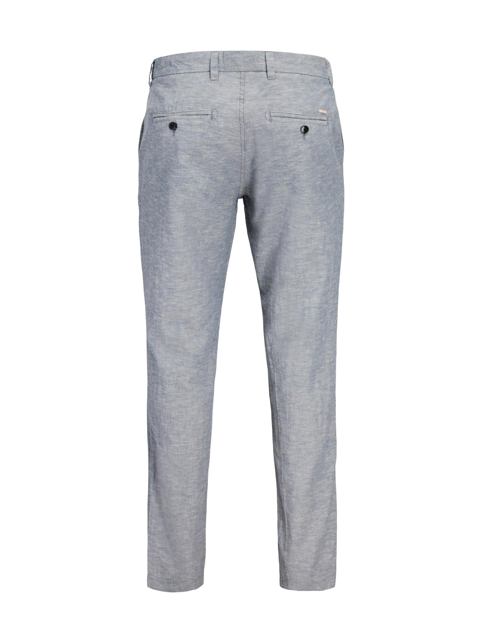 Chino Jack & Jones Summer Celeste in Lino 12248604 /Faded Denim JACK & JONES 