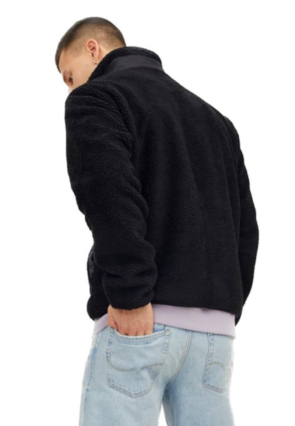 Giubbotto Jack & Jones Nero Orsetto