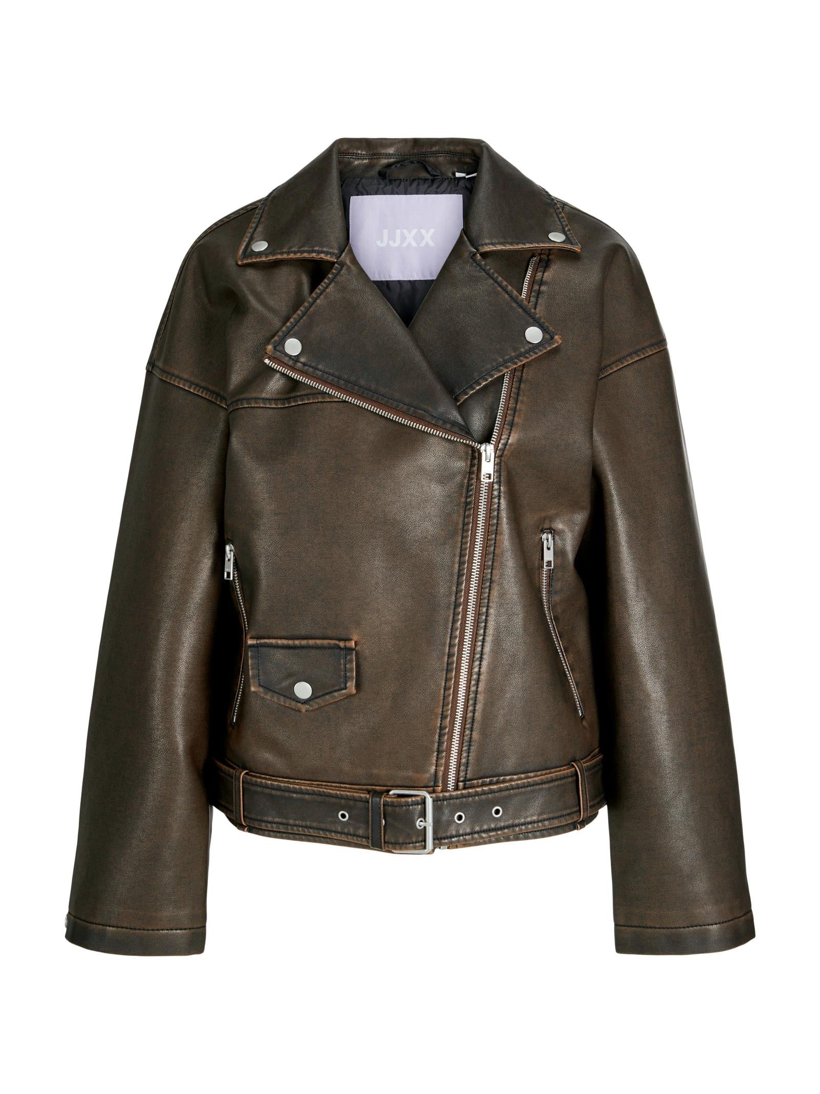 Giubbotto JJXX Frida Marrone biker 12262131 /Bracken JJXX 