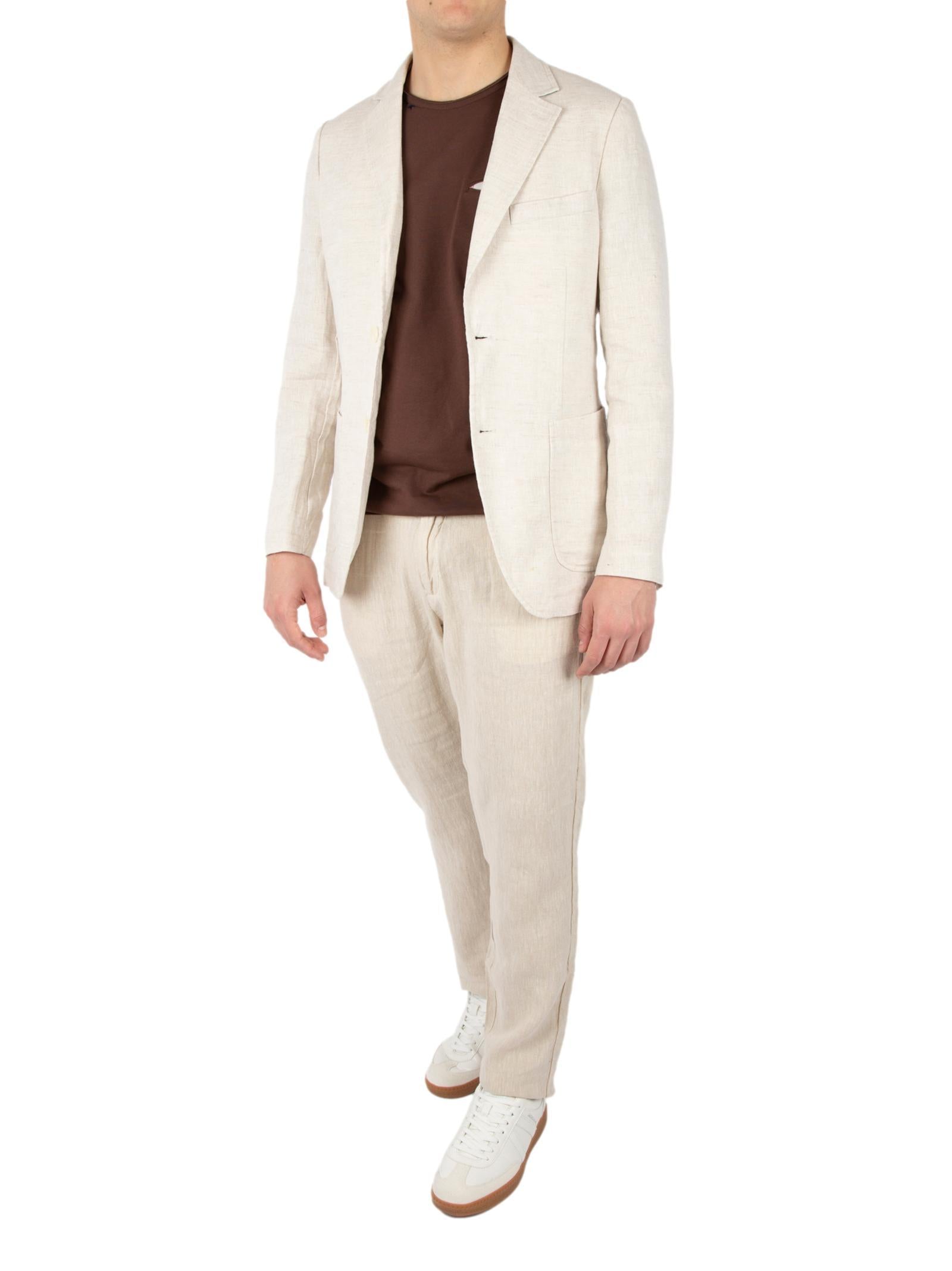 Giacca Seinse Beige in lino GAE1031 BEIGE SEINSE 