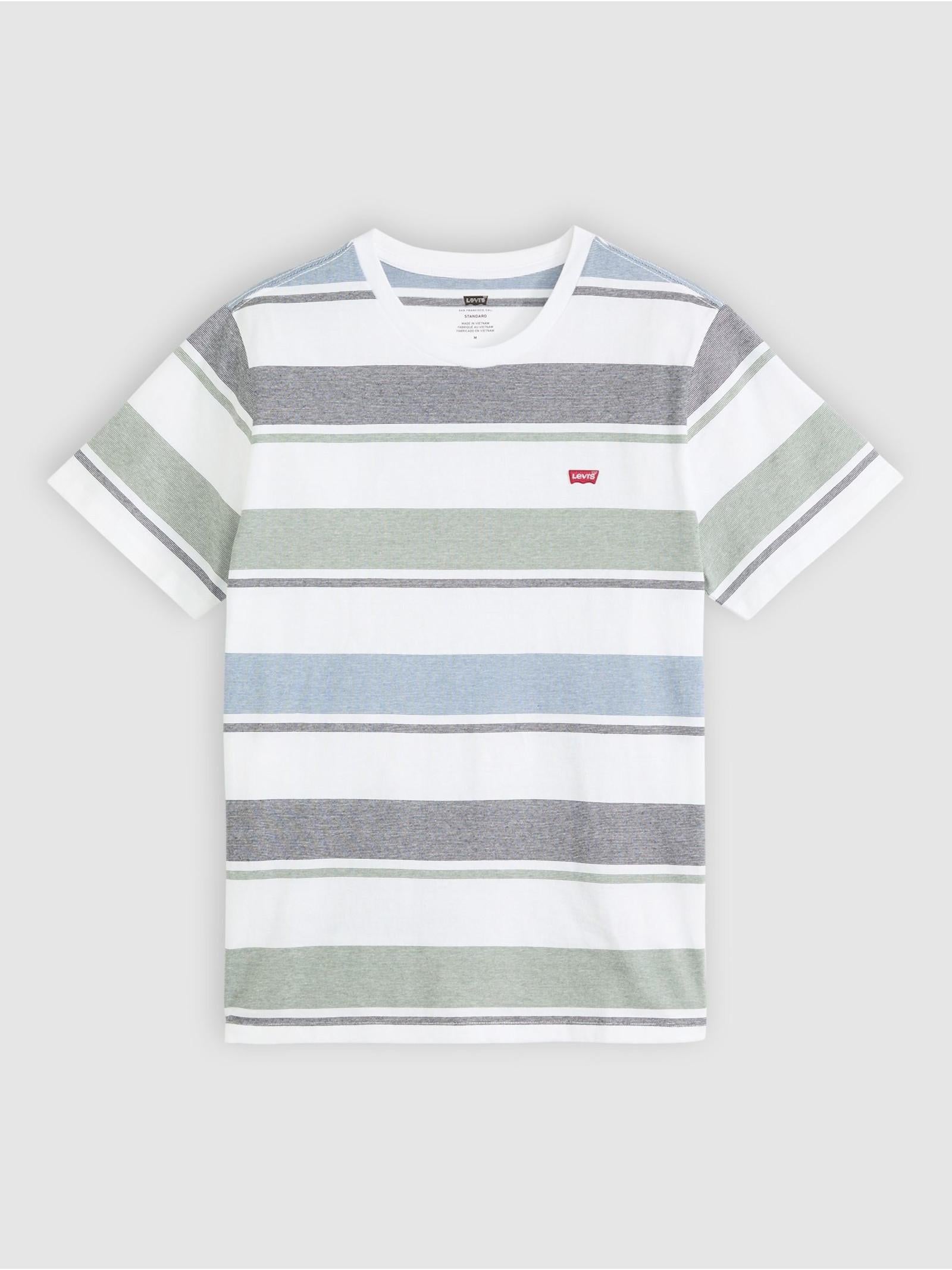 T-Shirt Levi's® Bianco Blu Basic con Logo Ricamato 5660502 90 LEVI'S® 